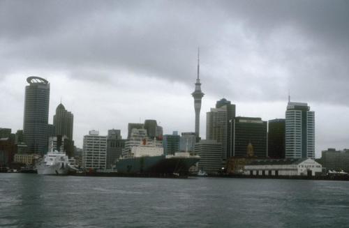 <p style="text-align:center">Der Hafen von Auckland<br><br>Foto: Ruttke/Borkowski</p>